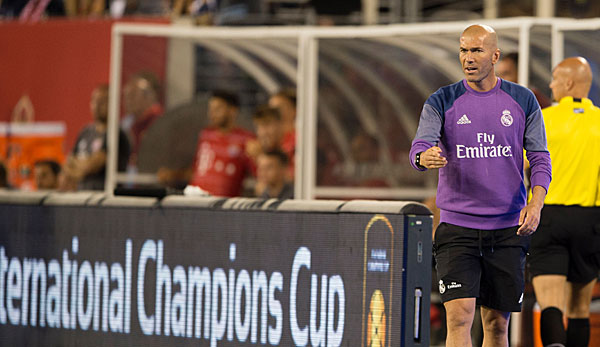 Zinedine Zidane hat selbst 235 Spiele für Real Madrid absolviert
