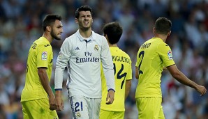 Alvaro Morata ist nach dem 2:2-Unentschieden mit Real Madrid gegen Las Palmas enttäuscht