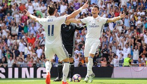 Gareth Bale und Cristiano stiegen bei Real wieder ins Training ein