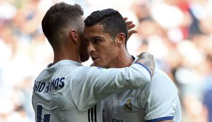 Cristiano Ronaldo wird zum Stellvertreter von Sergio Ramos
