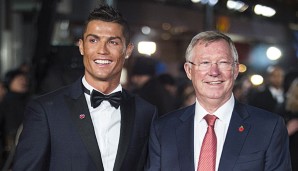 Cristiano Ronaldo und Sir Alex Ferguson arbeiteten lange erfolgreich bei ManUnited zusammen