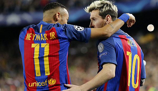 Neymar und Messi sorgen gemeinsam für Furore beim FC Barcelona