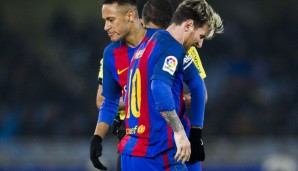 Der FC Barcelona um Lionel Messi und Neymar sucht seine Form