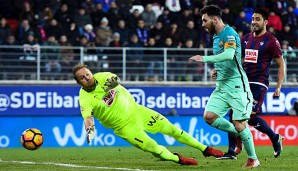 Lionel Messi erzielte gegen Eibar einen Treffer