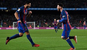 Lionel Messi und Luis Suarez sind kaum aufzuhalten