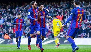 Lionel Messi und Luis Suarez trumpften auf