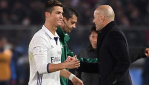 Zidane hat seine Spieler gelobt