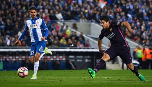 Luis Suarez führte Barcelona zum Derby-Sieg gegen Espanol