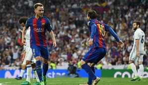 Lionel Messi hat für Barca einen Doppelpack erzielt