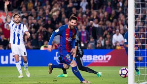 Lionel Messi war der Matchwinner bei Barcas Sieg