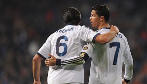 Zwischen 2010 und 2015 spielten Khedira und Ronaldo gemeinsam für Real MAdrid