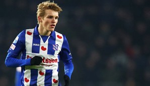 Martin Ödegaard verbrachte die vergangene Saison als Leihspieler beim SC Heerenveen