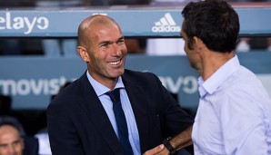 Zinedine Zidane erwartet auch im Rückspiel gegen den FC Barcelona und Ernesto Valverde eine schwere Partie