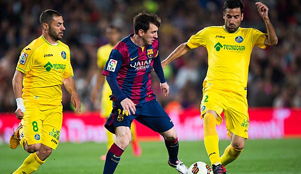 Im letzten Aufeinandertreffen im März 2016 ließen Messi und Co. Getafe beim 6:0 keine Chance