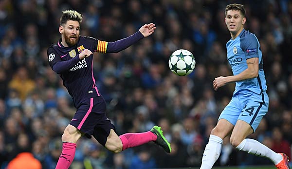 Spielen Lionel Messi mit dem FC Barcelona und John Stones mit Manchester City bald zusammen in der gleichen Liga?