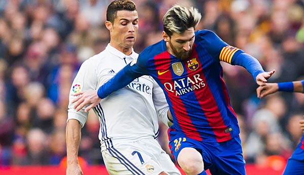 Nicht nur auf dem Platz duellieren sich Cristiano Ronaldo und Lionel Messi