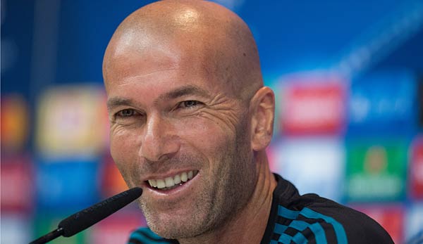 Zinedine Zidane gab seine Vertragsverlängerung bei den Königlichen bekannt