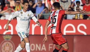 Cristiano Ronaldo und Real unterlagen in Girona