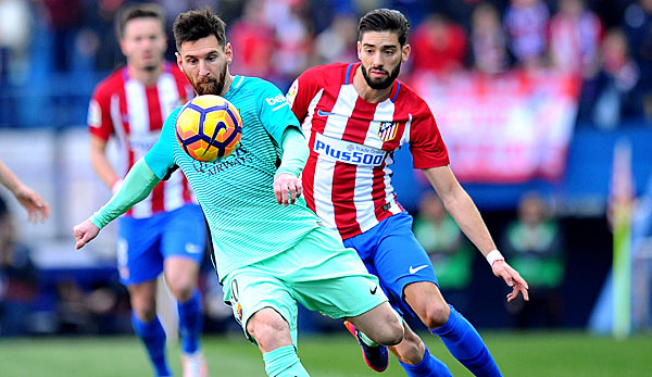 Lionel Messi und Yannick Carrasco sind aktuell die besten Torschützen ihres Klubs