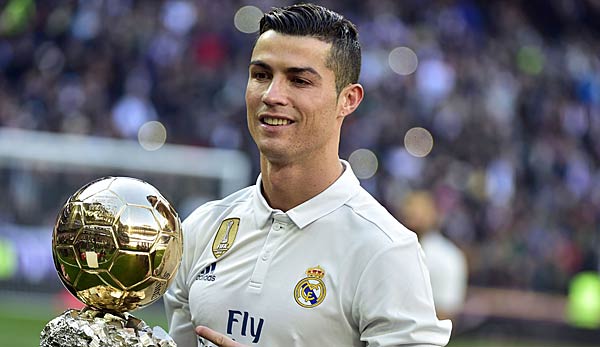Cristiano Ronaldo wurde bereits viermal mit dem Ballon d'Or ausgezeichnet