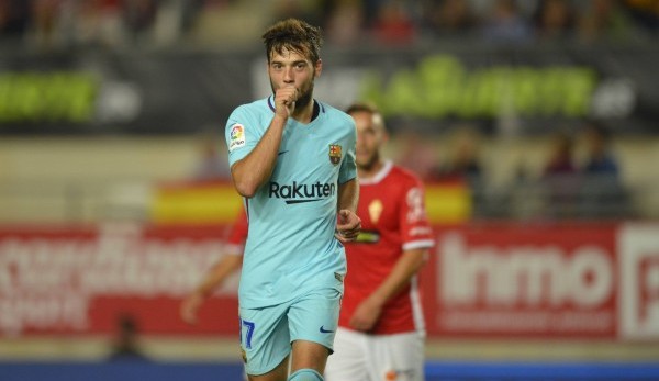 Jose Manuel Arnaiz gab sein Debüt beim FC Barcelona gegen Real Murcia