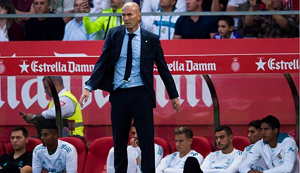 Zidane reagiert nach der Pleite in Girona cool