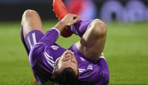 November 2016: Bänderriss im rechten Sprunggelenk heißt die Diagnose diesmal. Bale verpasst 18 Spiele