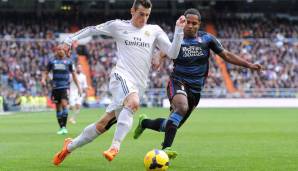 Januar 2014: Zerrung in der linken Wade, Bale muss drei Spiele aussetzen