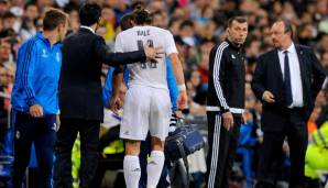 September 2015: Und ewig zwickt die Wade. Wieder vier Spiele Pause für Bale