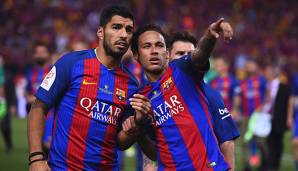Hatten gemeinsam erfolgreiche Jahre beim FC Barcelona: Luis Suarez und Neymar