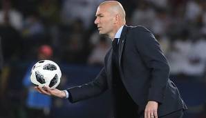 Zinedine Zidane ist Trainer von Real Madird