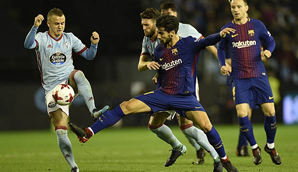 Barcelona und Celta Vigo trennten sich im Hinspiel 1:1