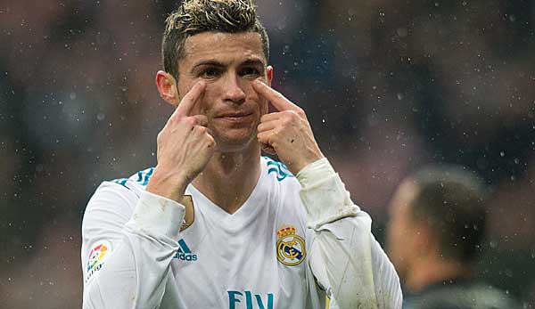 Cristiano Ronaldo spielt bei Real Madrid