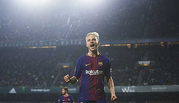 Ivan Rakitic hat das erste Tor für den FC Barcelona geschossen
