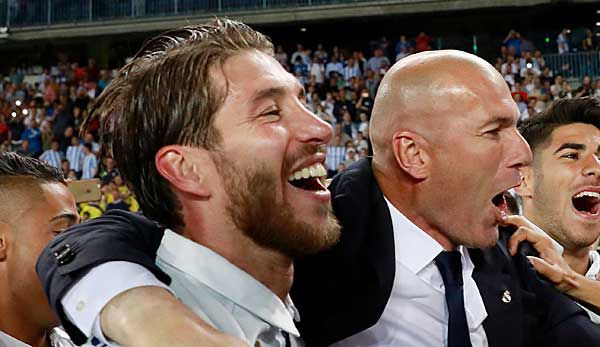 Sergio Ramos setzt sich für Zinedine Zidane ein.
