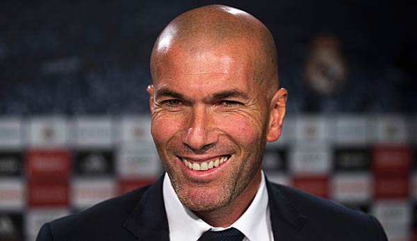 Zinedine Zidane ist Trainer von Real Madrid