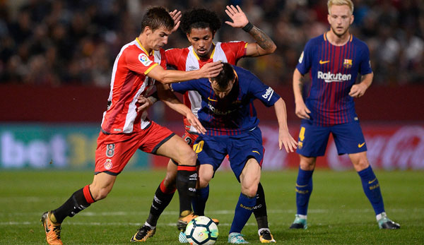 Der FC Barcelona musste gegen den FC Girona ran.