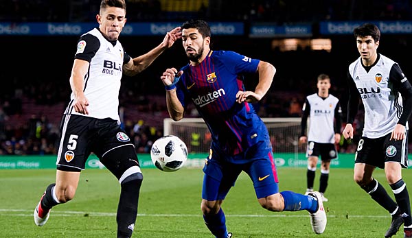 Luis Suarez sicherte den Katalanen im Hinspiel mit seinem Treffer den 1:0-Sieg.