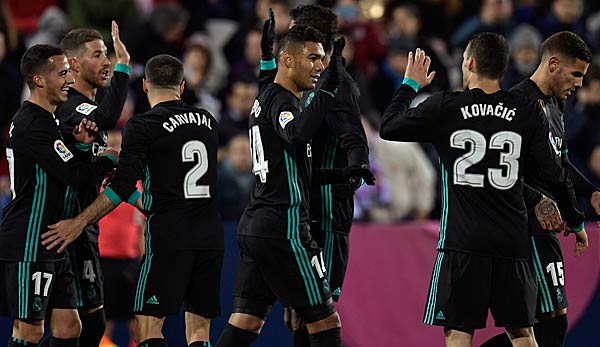 Real Madrid nach Pflichtsieg bei Leganes Tabellendritter