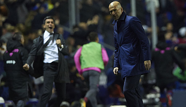 Gegen Levante verspielte Real Madrid zweimal eine Führung.