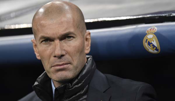 Zinedine Zidane steht bis 2020 bei Real Madrid unter Vertrag.