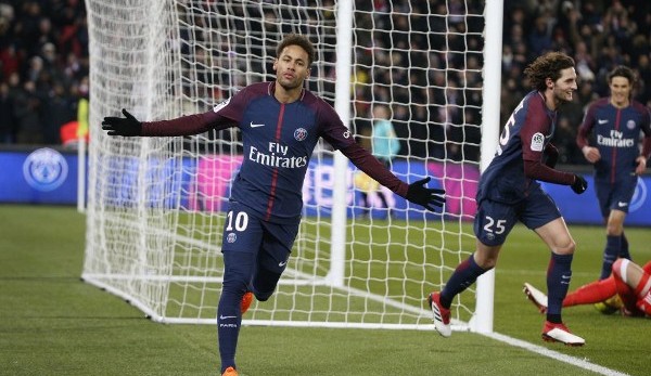Neymar von Paris Saint-Germain steht im Fokus von Real Madrid