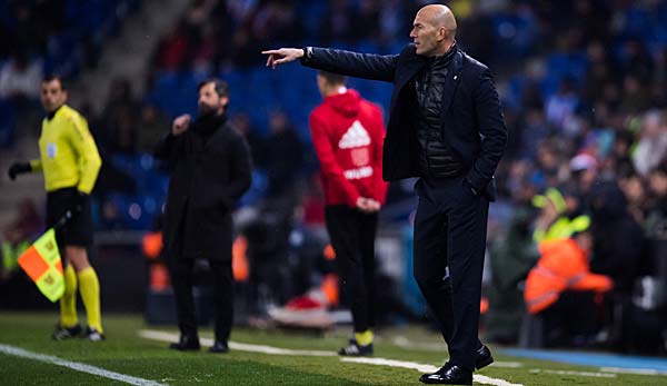 Zinedine Zidane will die Meisterschaft noch nicht abschreiben.
