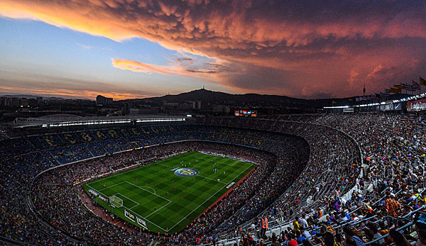 Das Campo Nou ist das größte Fußballstadion Europas.