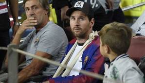 Lionel Messi verpasst den Clasico gegen Real Madrid wegen eines Unterarmbruchs.