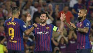 Stand beim FC Barcelona gegen Levante erneut im Mittelpunkt des Geschehens: Superstar Lionel Messi.
