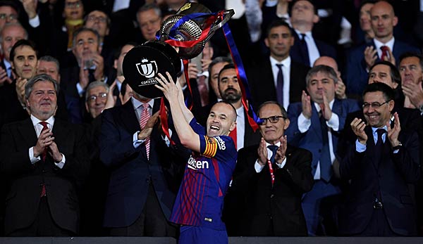 Im letzten Jahr konnte der FC Barcelona um Andres Iniesta den Pokal gewinnen.