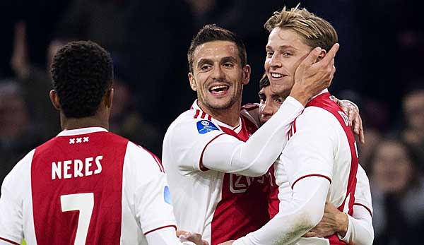 Unterschreibt beim FC Barcelona einen Fünfjahresvertrag: Frenkie de Jong von Ajax Amsterdam.