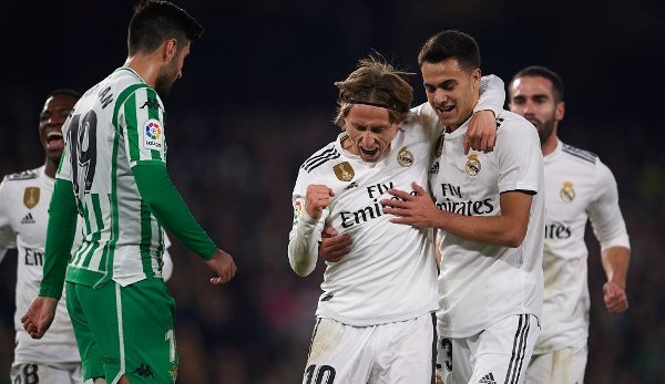Real Madrid konnte geringer Zeit in Ballbesitz den Sieg davontragen.