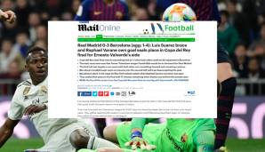 DailyMail (England): "Luis Suarez zerstörte Real Madrid im Santiago Bernabeu und hinterließ die Saison des großen Rivalen abermals in Scherben."